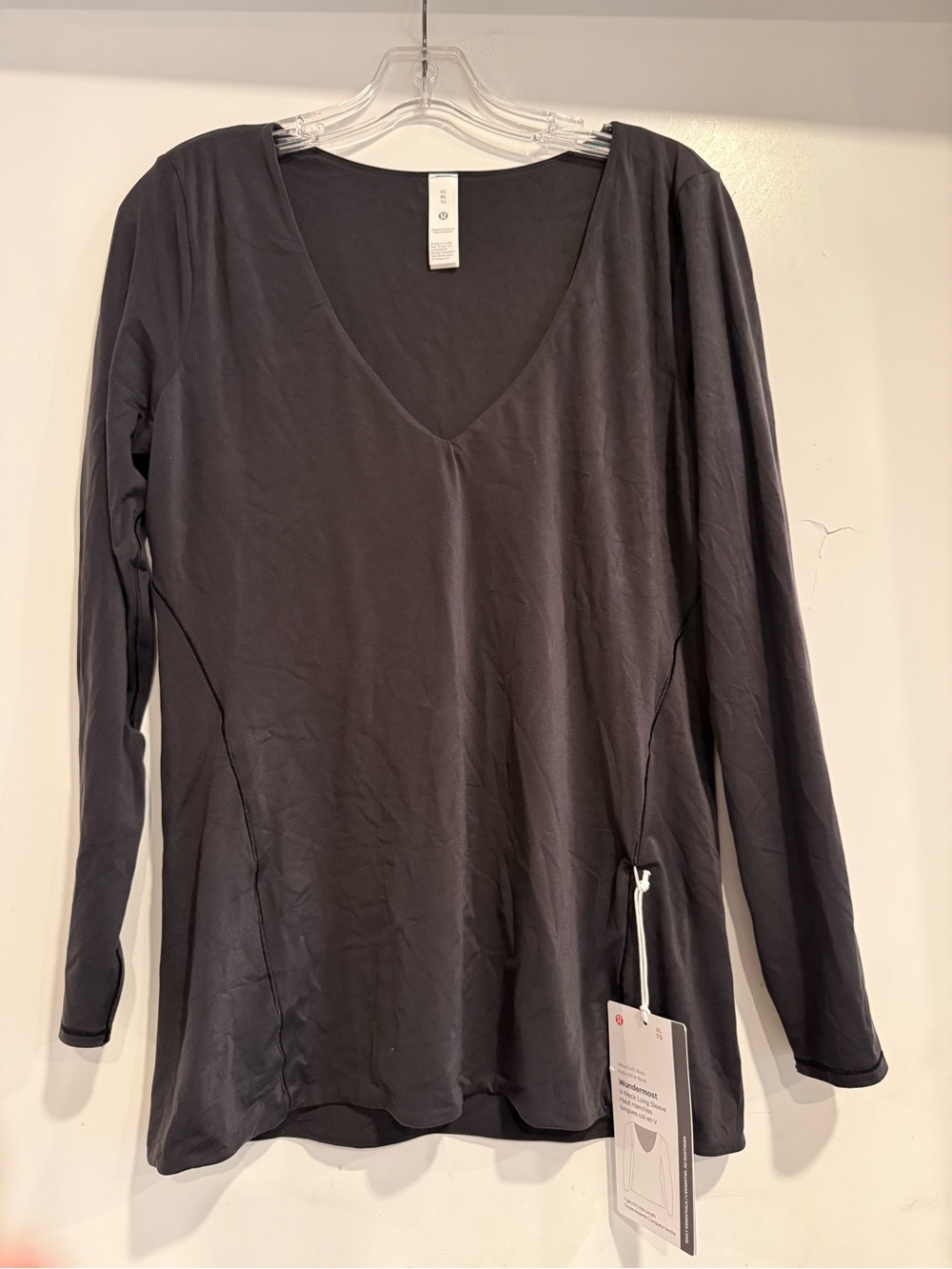 Lululemon Wundermost Nulu Ultra Soft Long Sleeve Sz XL